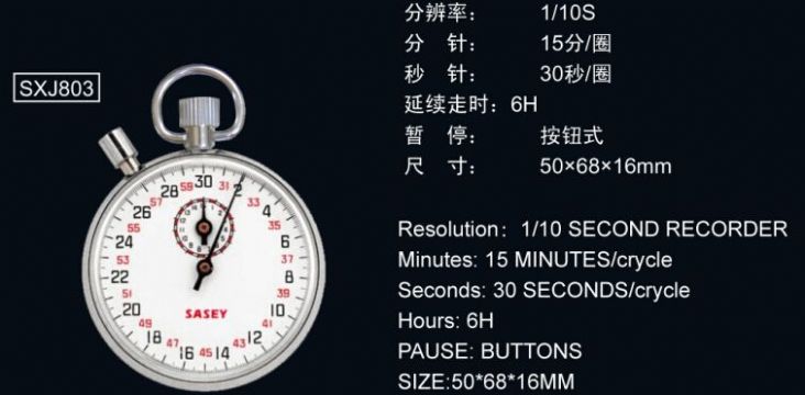 點擊查看詳細信息<br>標題：803機械秒表 閱讀次數：2384